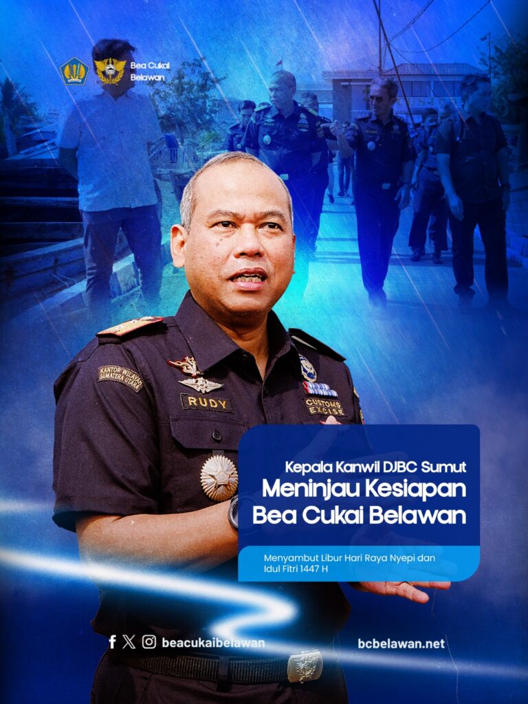 Kakanwil Sumut Meninjau Kesiapan Bea dan Cukai Belawan